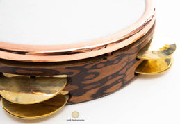 Professional Decorated Walnut Riq Fiber Skin #D628