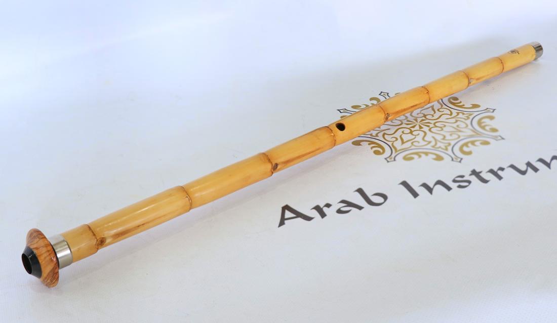 Rifat Varol First Class Turkish Ney Bone and Wood Bashpare + Hard Case