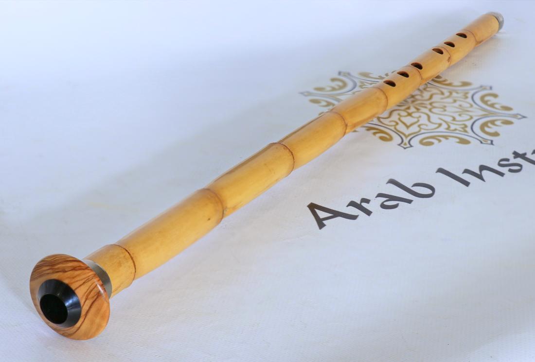 Rifat Varol First Class Turkish Ney Bone and Wood Bashpare + Hard Case