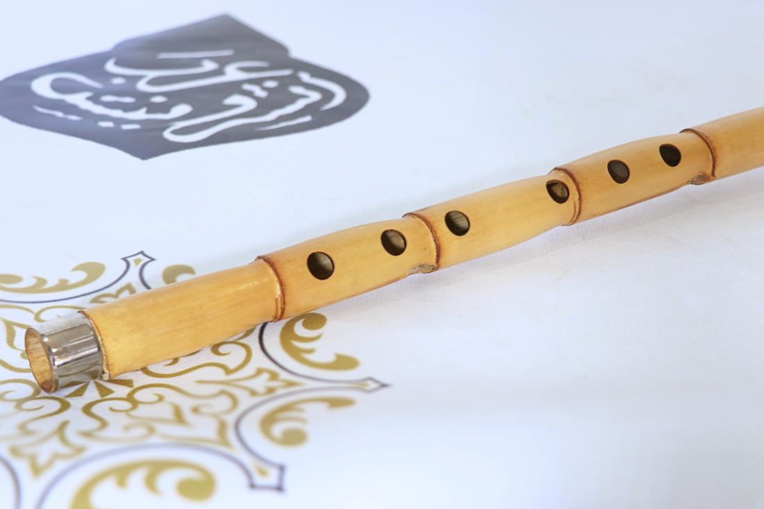 Rifat Varol First Class Turkish Ney Bone and Wood Bashpare + Hard Case