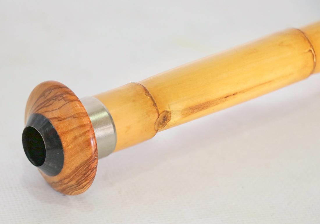 Rifat Varol First Class Turkish Ney Bone and Wood Bashpare + Hard Case