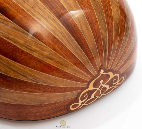 Turkish Acoustic Walnut & Mahogany Oud #D1146