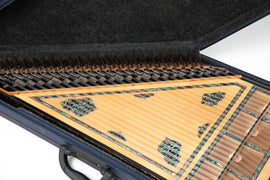 Concert Turkish Qanun Blue Pearls Decoration