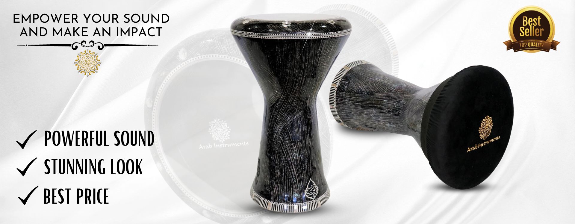 Arab Instruments - Darbuka / Doumbek Drum, Oud, Ney & More