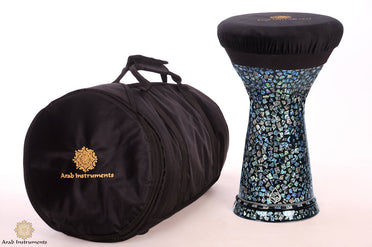 Al Malika - Large Mother of Pearl Dohola Darbuka Drum | Egyptian