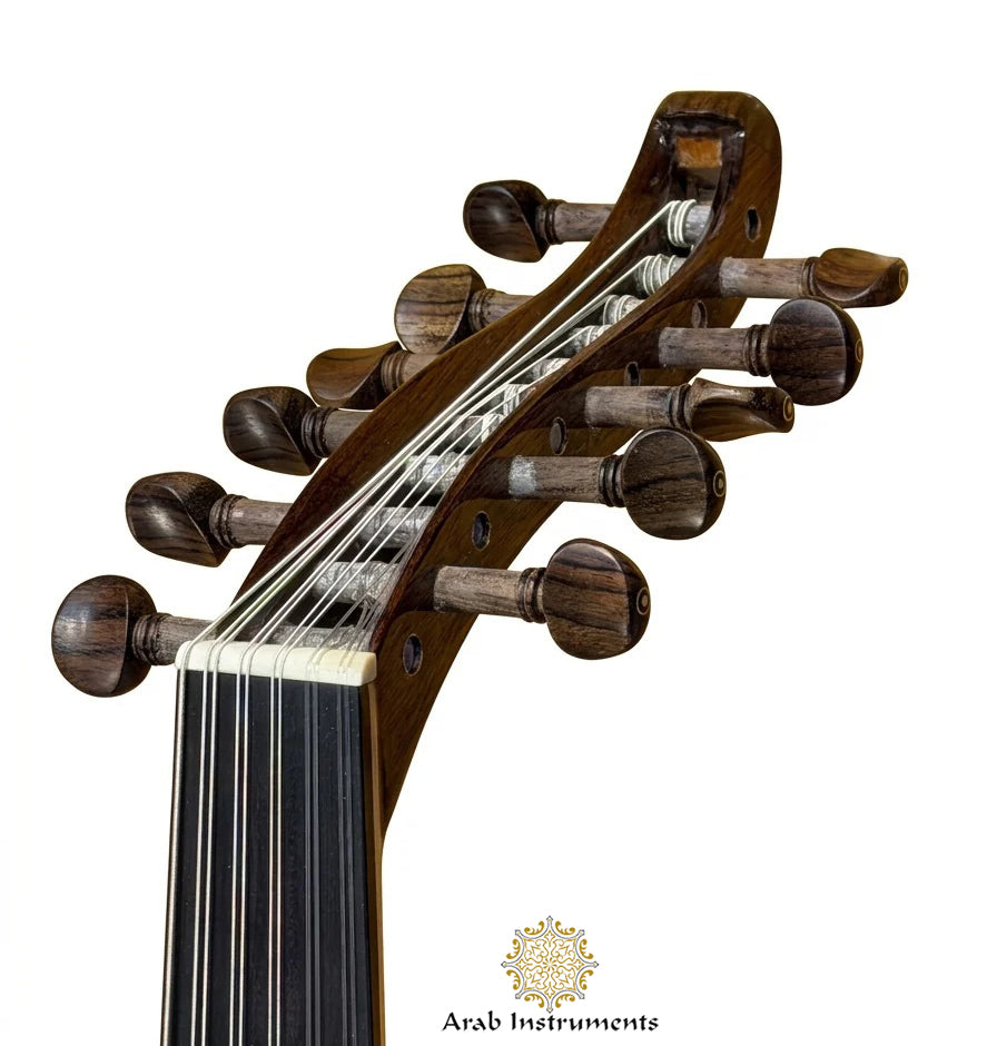 Turkish Walnut Oud – Professional Spruce Top & Ebony Fingerboard #V1176