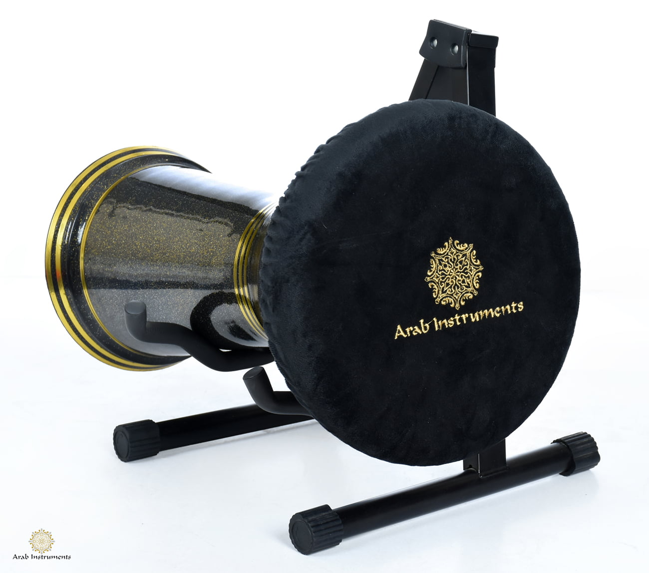 Crown Premium Sparkling Black New Generation Solo Darbuka #0661