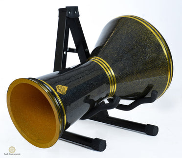 Crown Solo New Generation Darbuka – Gold & Black | Arab Instruments