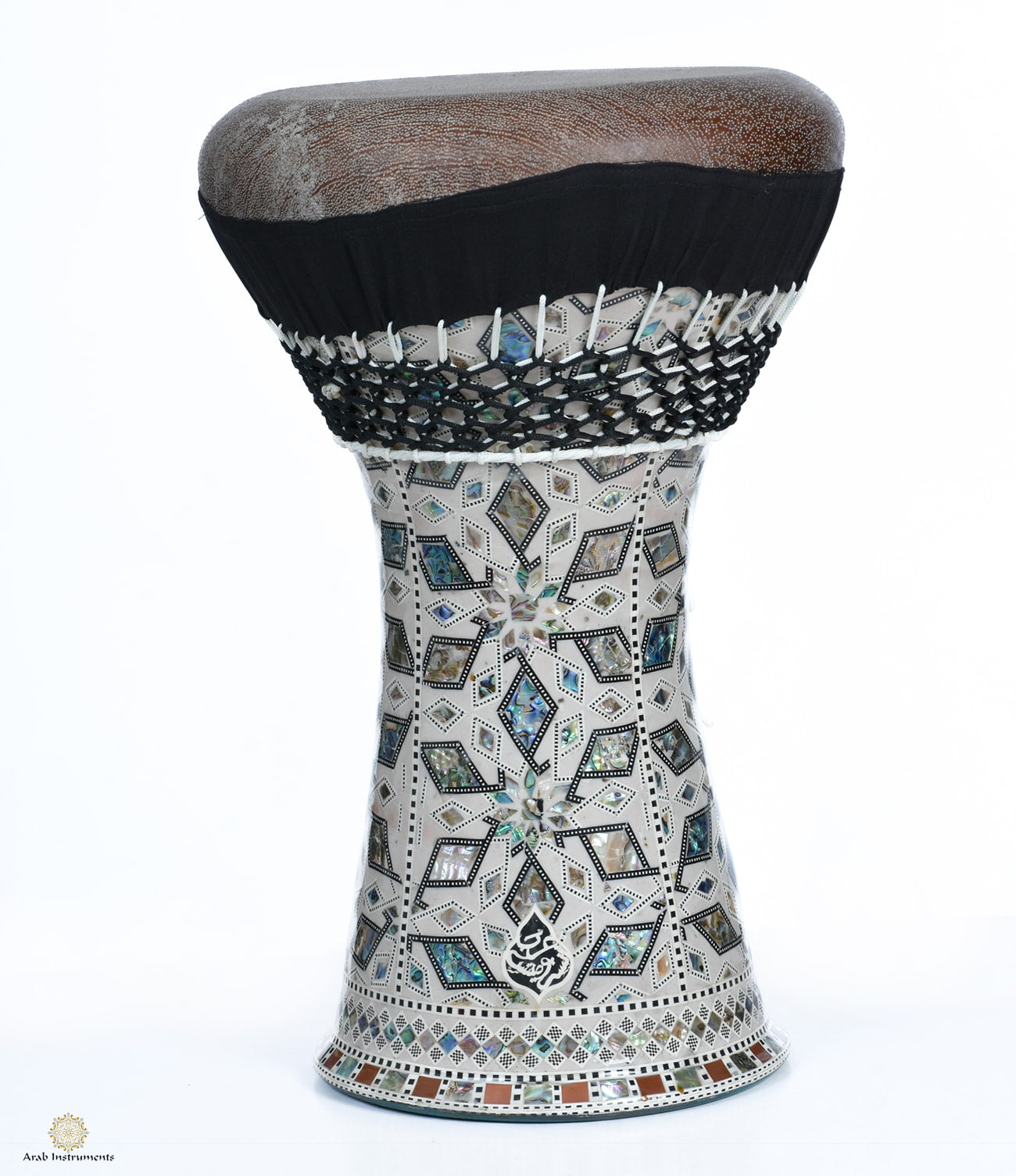 Premium Ceramic Darbuka Fish Skin The Royal Garden #6005