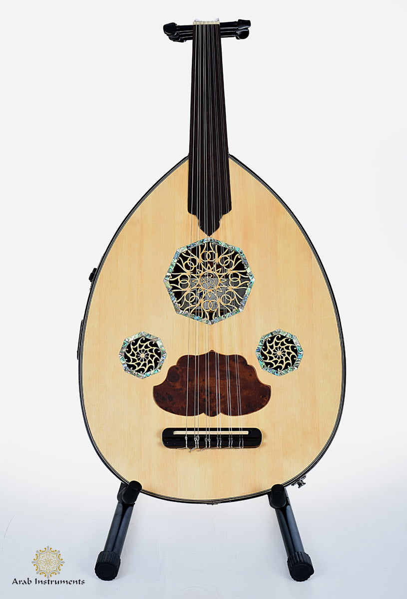 Mourad ELTurky Egyptian Electric Acoustic Oud #M1152