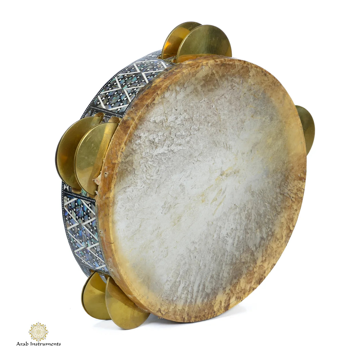 Arab Instruments Mother of Pearl Fish Skin Riq #747