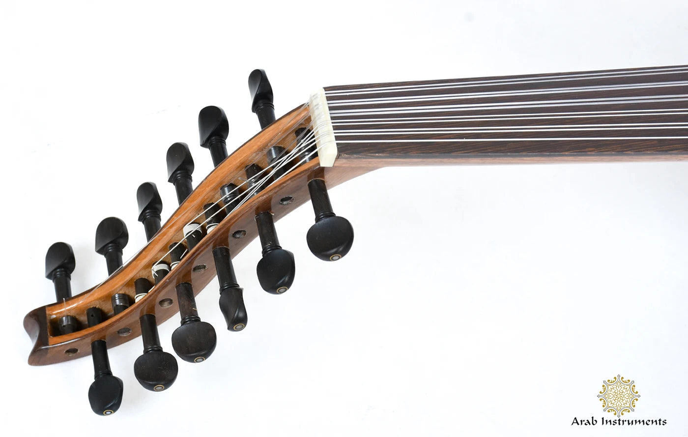 Mourad ELTurky Professional Rosewood & Walnut Oud #M1161
