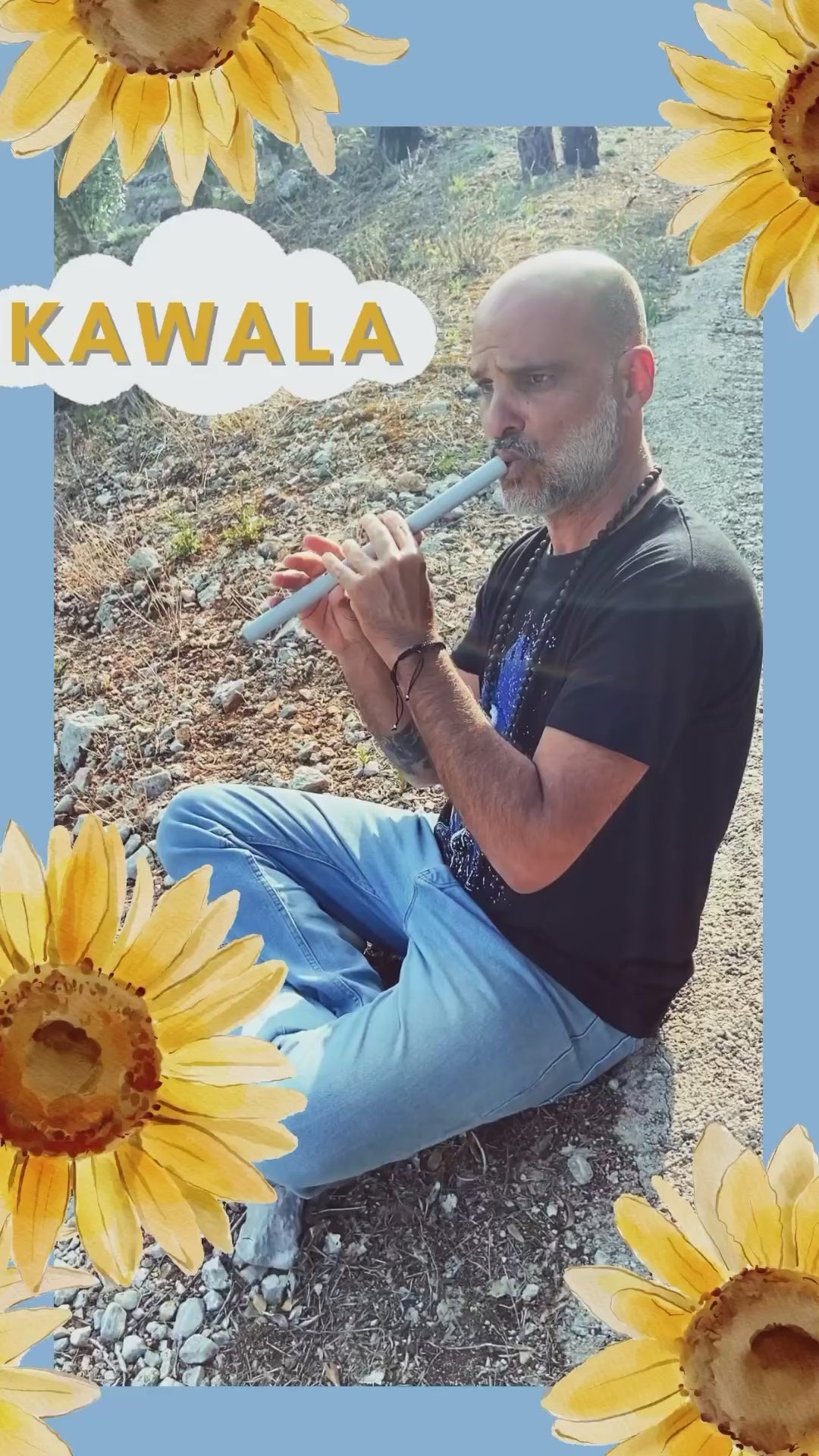 (Tuning Do - C) Arab Instruments Plastic Kawala 12.57" Gold