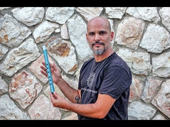 (Tuning La Bayat - A) Arab Instruments Professional Plastic Kawala 14.14" Gold