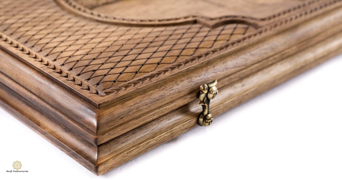 Hand Carved Premium Backgammon Etchmiadzin Church #AI12603