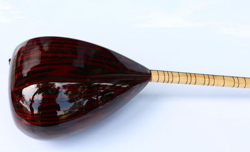 Advanced Saz Baglama Short Neck Olive #95