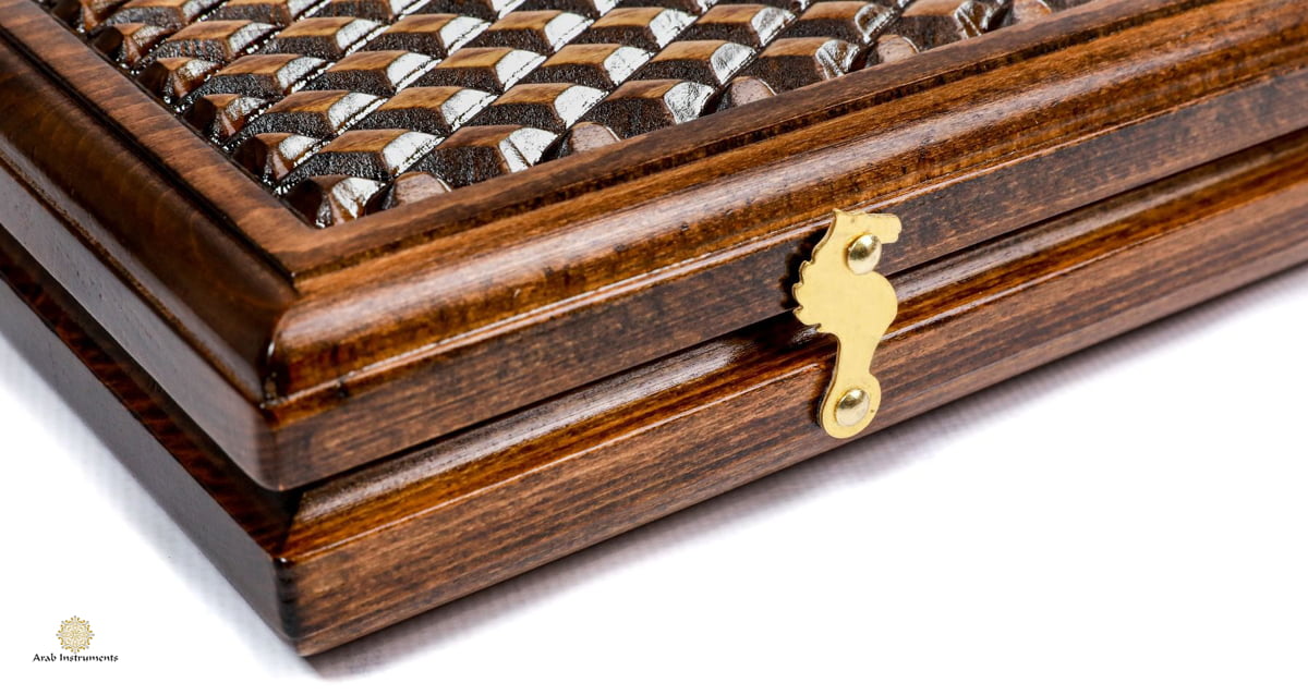 Hand Carved Premium Backgammon Uzbekistan #AI11641U