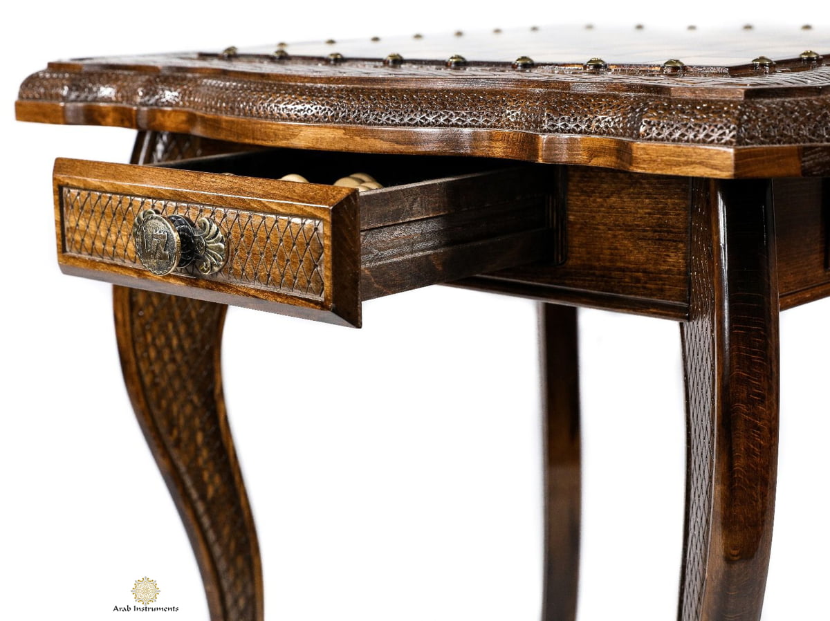 Hand Carved Premium Chess Table #AI21932