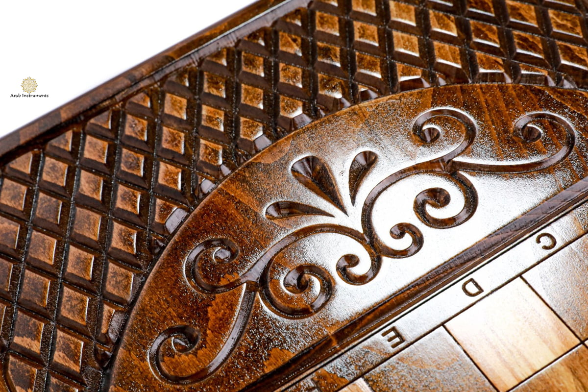 Hand Carved Premium Backgammon Ornamental Patterns  #AI11641O