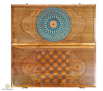 Armenian ornaments backgammon board