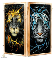 the superb lion backgammon