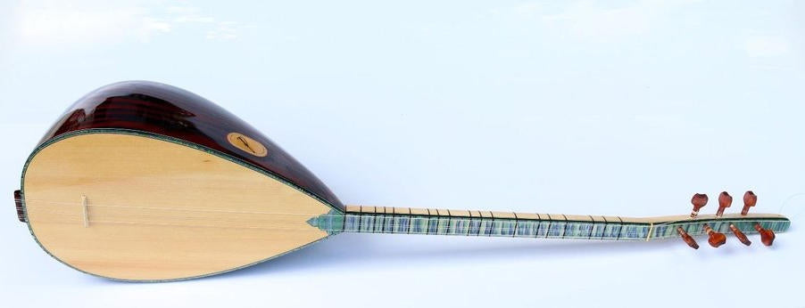 Advanced Saz Baglama Short Neck Olive #95