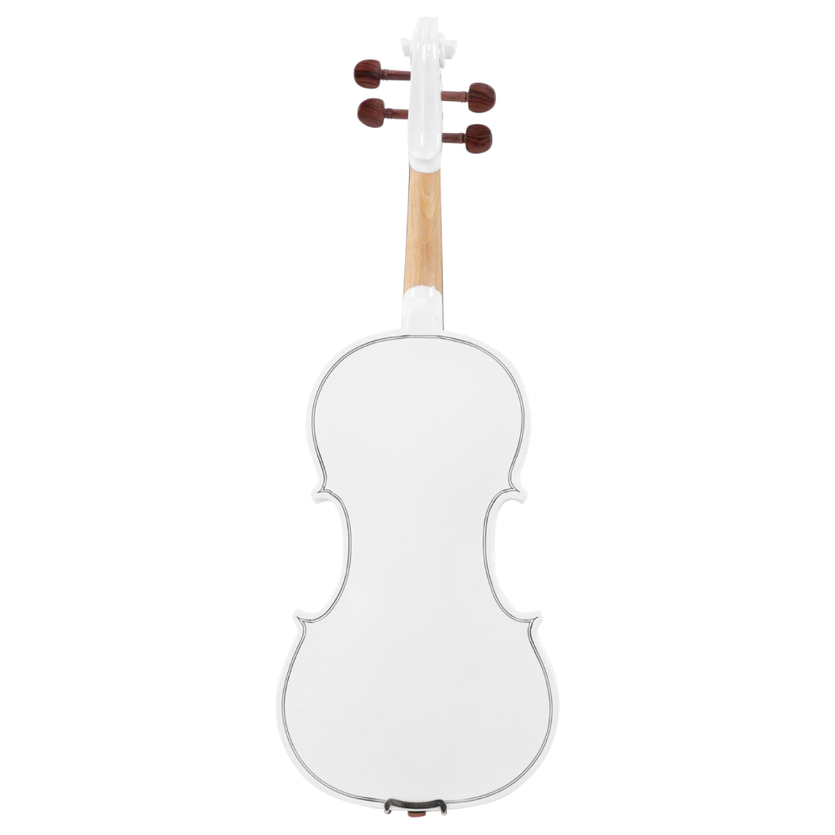 Acoustic Violin 4/4  Kit Matte White Pattern AI103