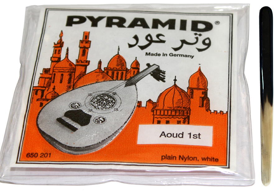Professional Pyramid Oud String Set  +  One Cow Horn Reeshe