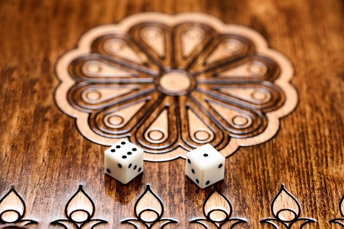 Hand Carved Premium Backgammon Uzbekistan #AI11641U