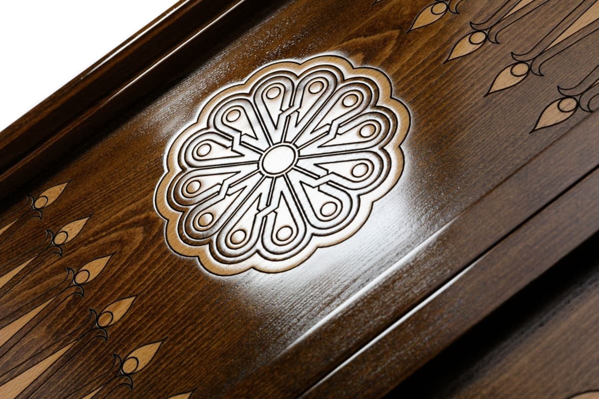 Hand Carved Premium Backgammon The Scorpion #AI11923