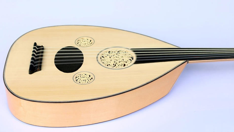 Professional Turkish Half Electric Oud with Equalizer #024