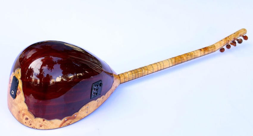 Top Premium Electric Saz Baglama Long Neck Juniper #98