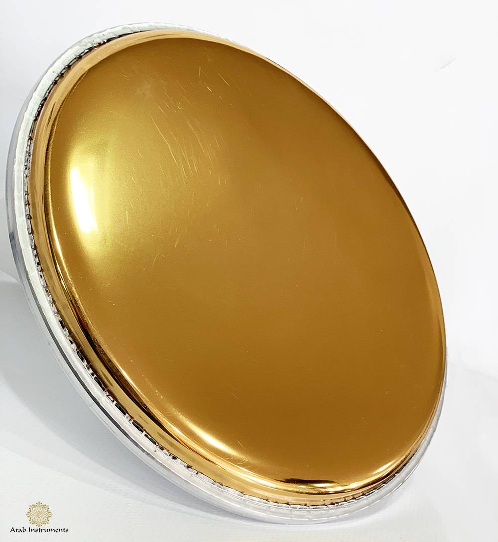 buy gold mirror doumbek skin