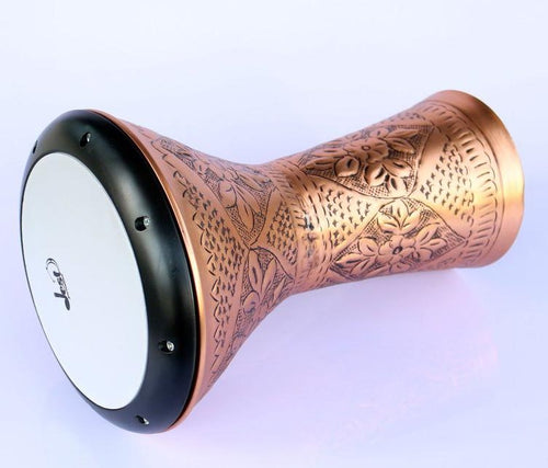 Copper darbuka top