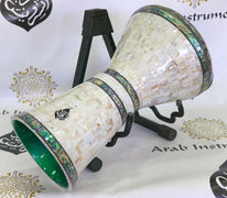  Japanese White Pearl Premium Darbuka