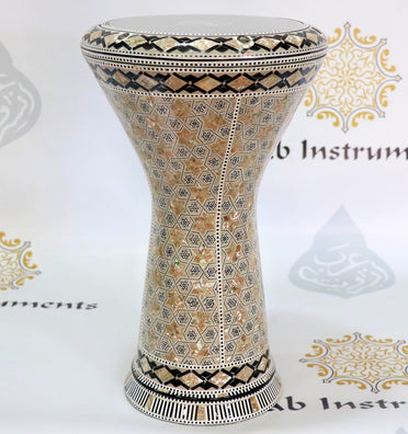 Gawharet El Fan Darbuka New Generation The White Wall Pearls #10055