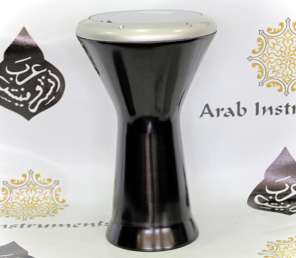 Arab Instruments Black / Silver Doumbek New Generation #3445