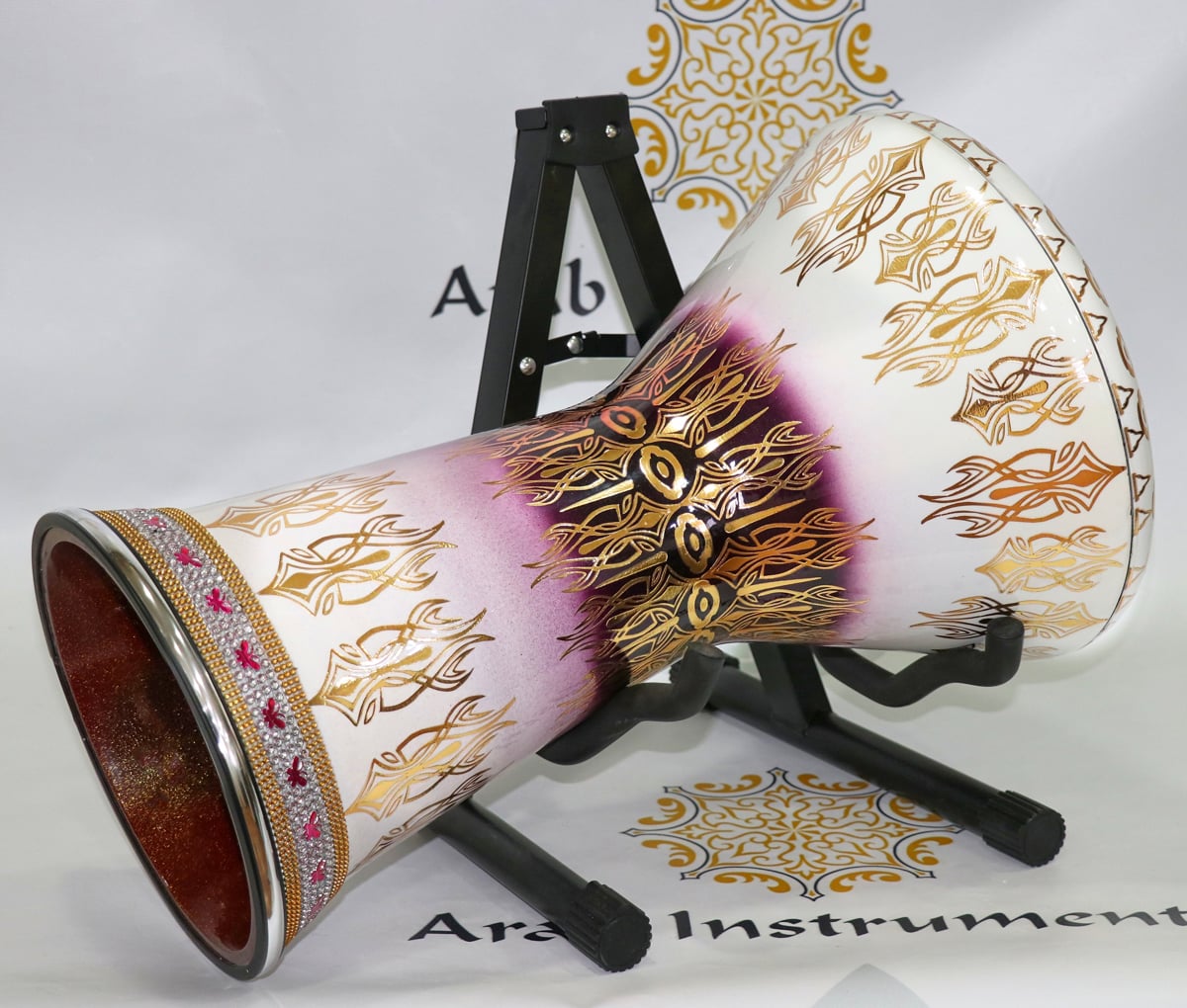 buy a stunning decorated Egyptian darbuka