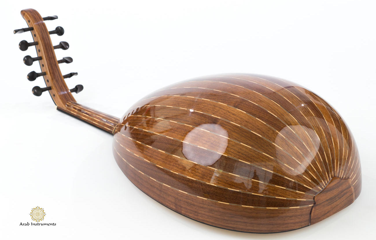 Special Arabic Walnut Oud Decorated Bowl #D118