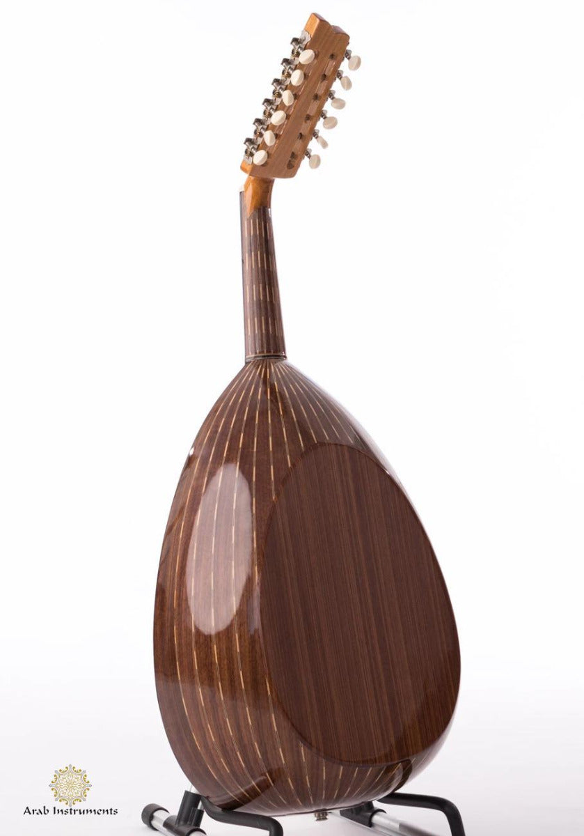 Walnut Electric Acoustic Arabic Oud with a Guitar Pegs D455