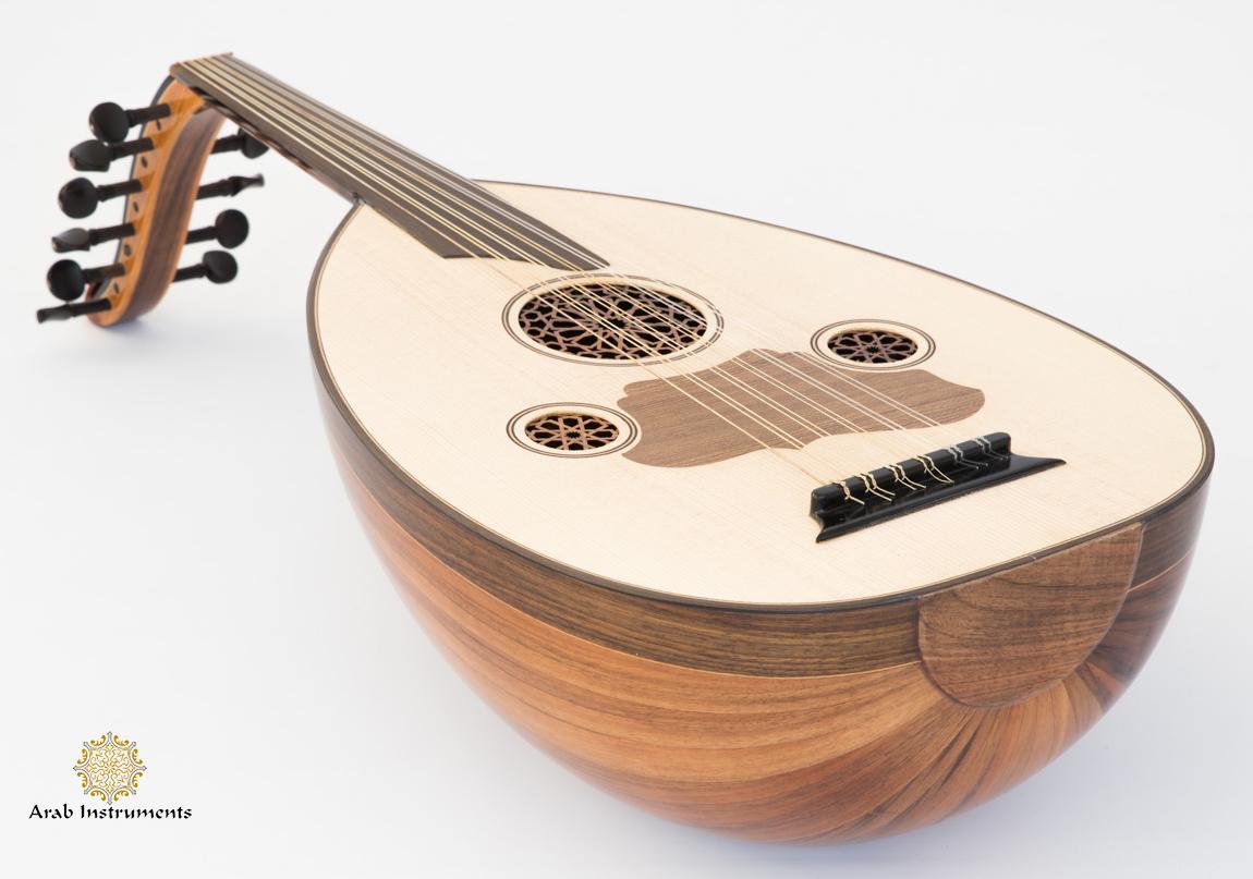 Walnut Acoustic Oud The Turkish Summer #D456
