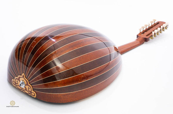 Premium Electric Wenge & Mahogany Turkish Oud #D1173