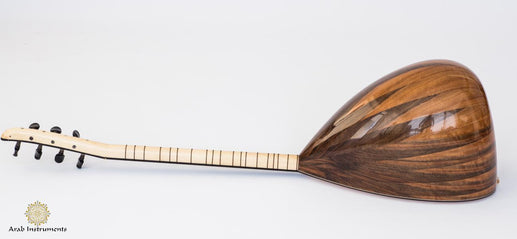 Quality Saz Baglama Short Neck Walnut #D31