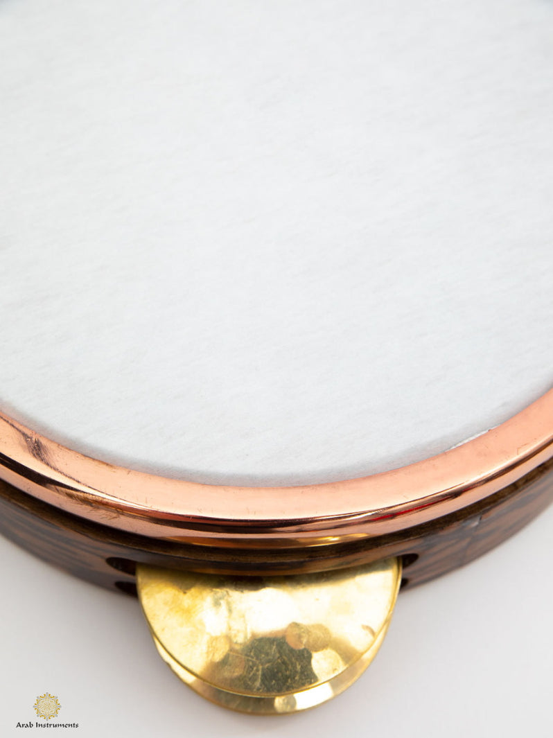 Professional Decorated Walnut Riq Fiber Skin #D628